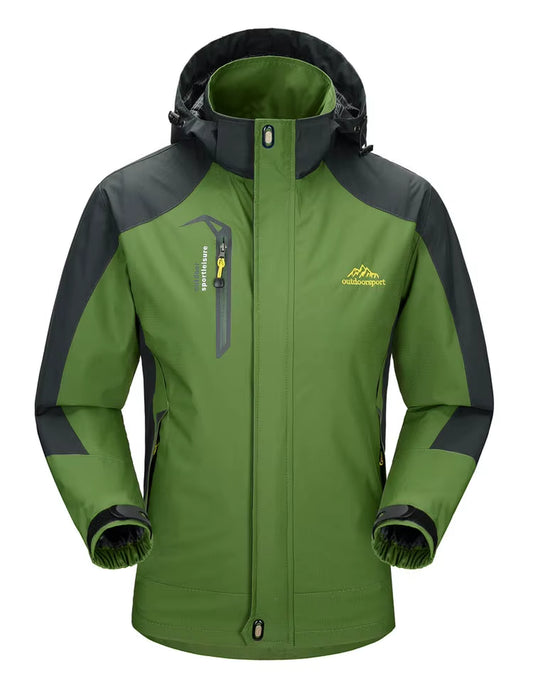 Camping Hiking Jacket Men Autumn Outdoor Sports Coats Climbing Trekking Windbreaker Travel Waterproof Jackets Black